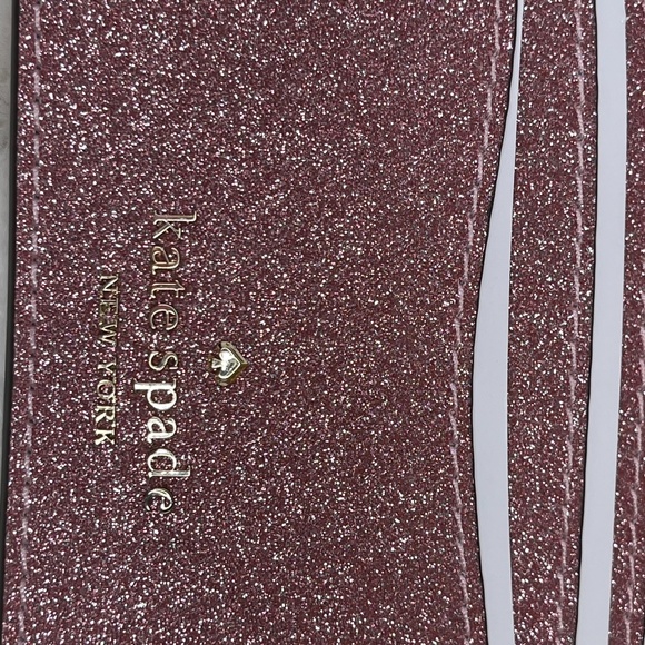 Kate Spade ♠️ Glitter Small Card Holder - Picture 5 of 6